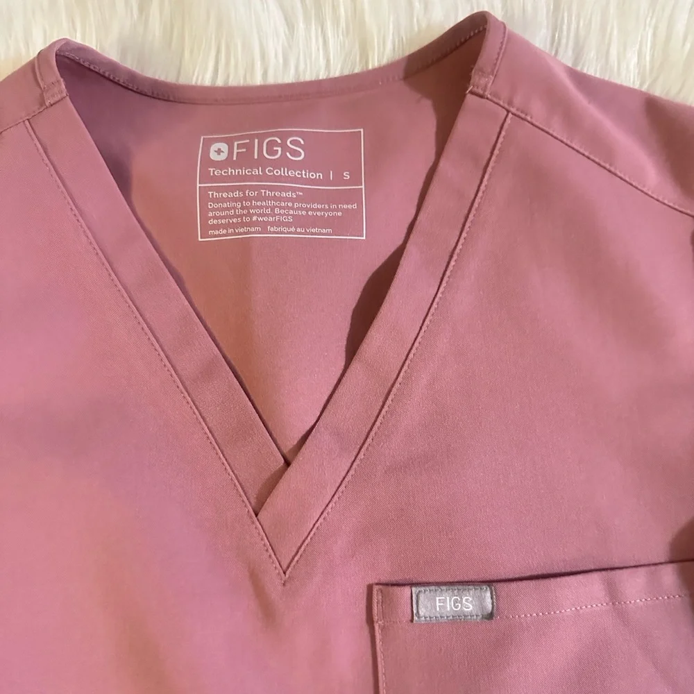 Figs Mineral Mauve Small Catarina. - Picture 3 of 4